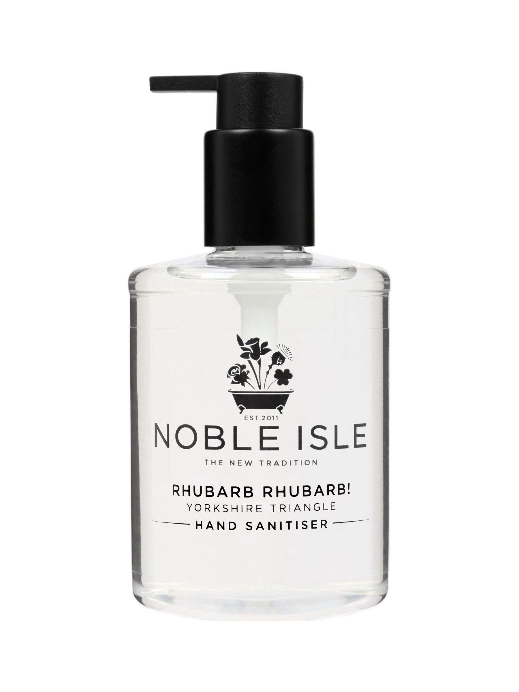 Noble Isle Rhubarb hand sanitiser 250ml (British brand)