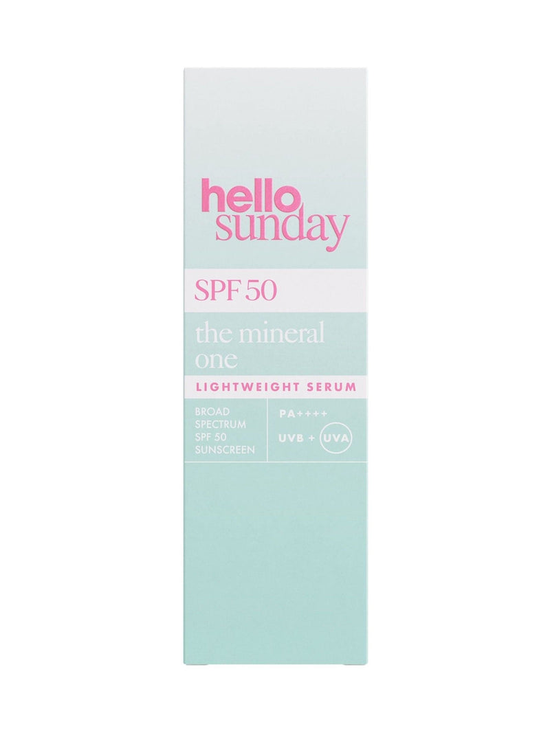 Hello Sunday mineral sunscreen serum SPF50 30ml - British product