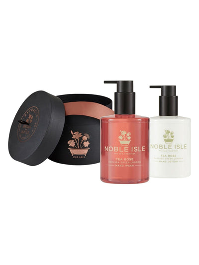 Noble Isle Tea Rose Duo Håndpleie Gave Sett