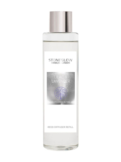 Next Stoneglow Nature's Gift Lilac & Lavender Reed Diffuser Refill 210ml- Buy online at McGrocer