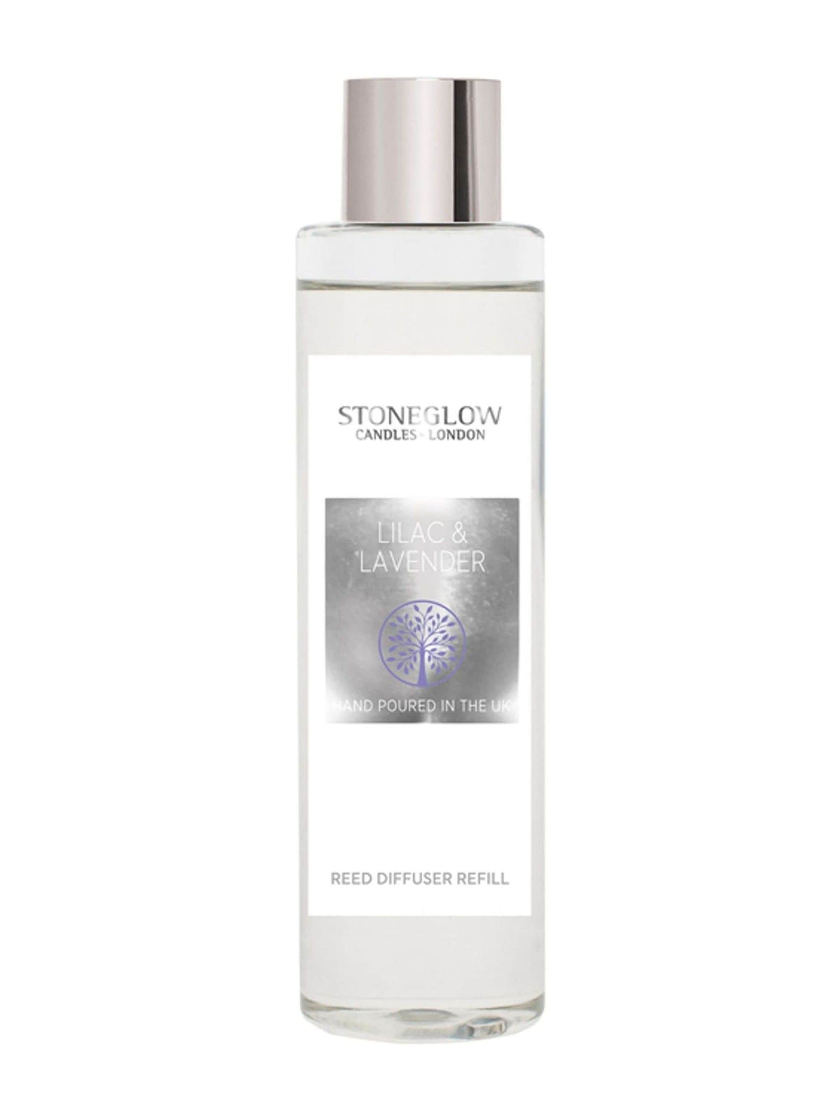 Stoneglow Lilac & Lavender reed diffuser refill 210ml (British brand)