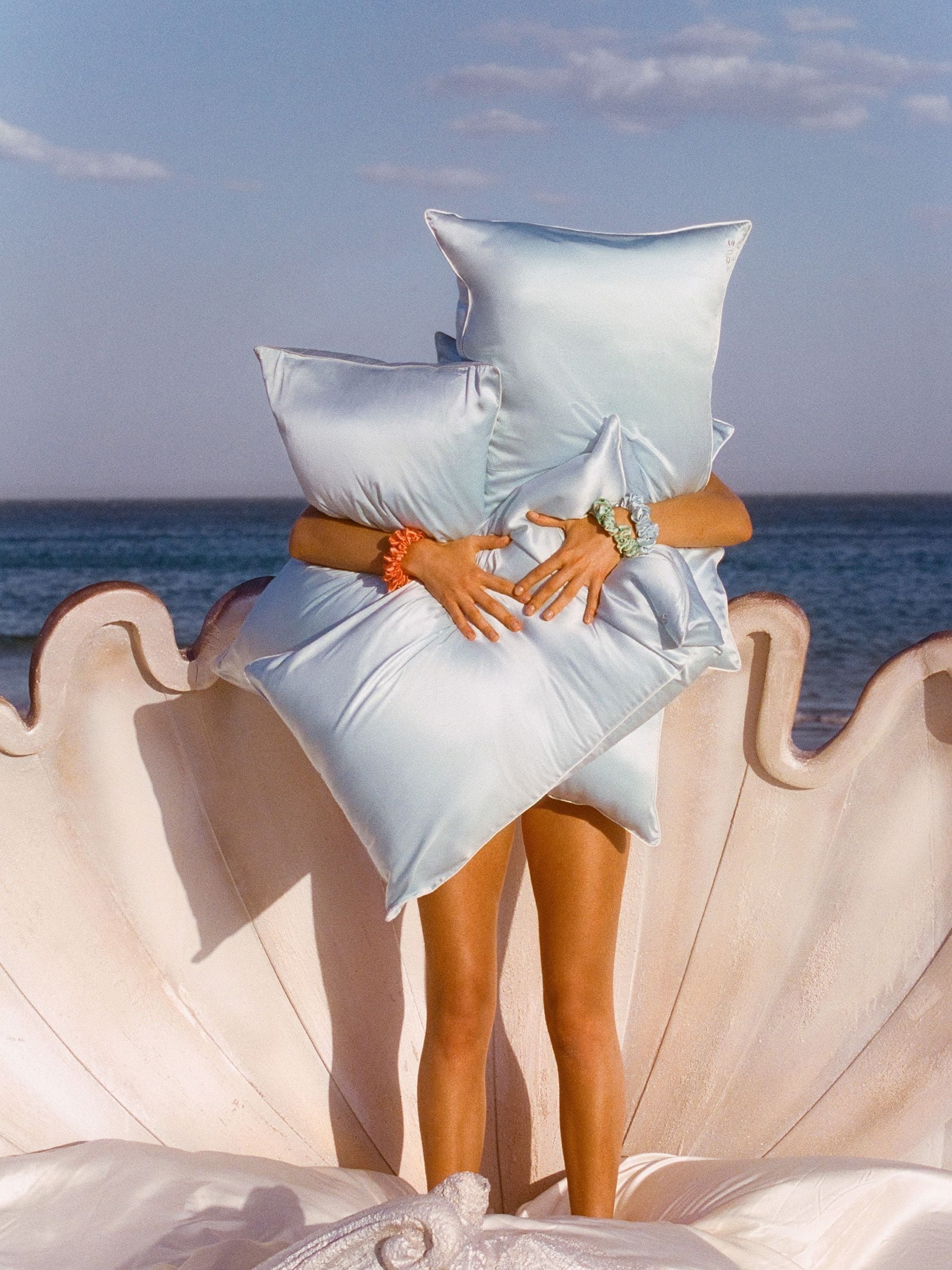 Slip seabreeze 100% Pure Silk Standard Pillowcase