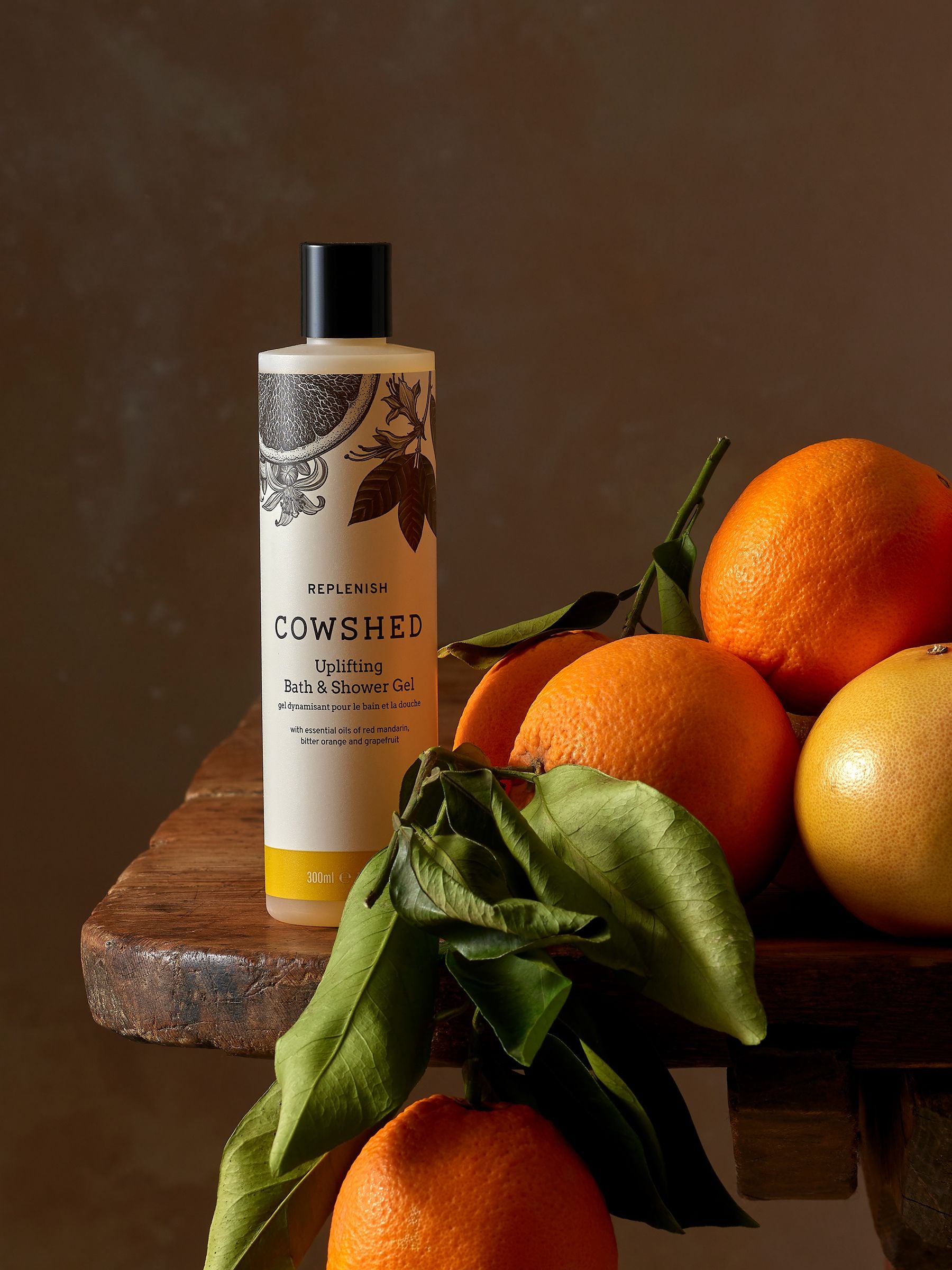 Cowshed Replenish citrus shower gel 300ml - British product