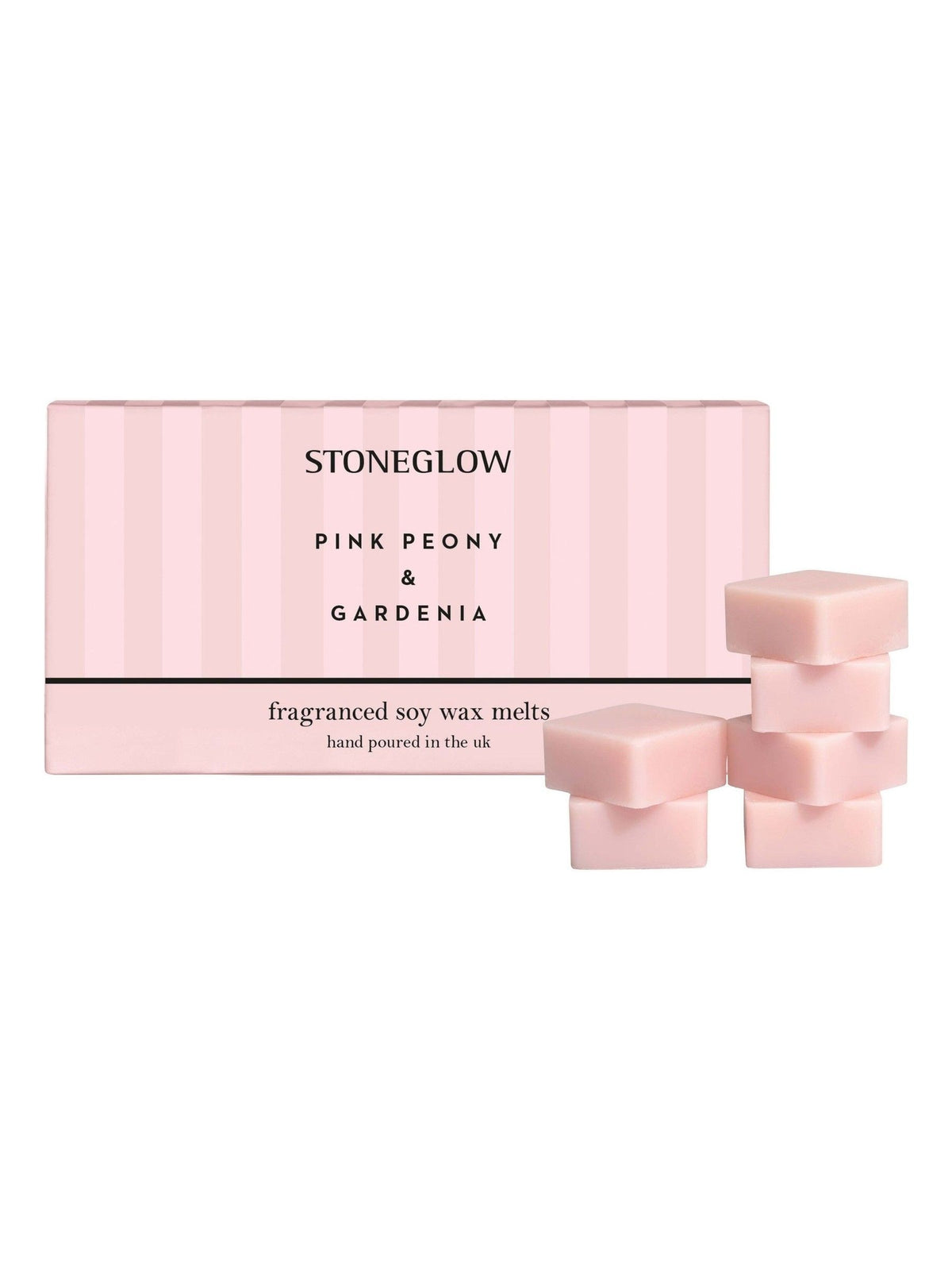 Stoneglow Pink Peony Gardenia soy wax melts 192g (British brand)