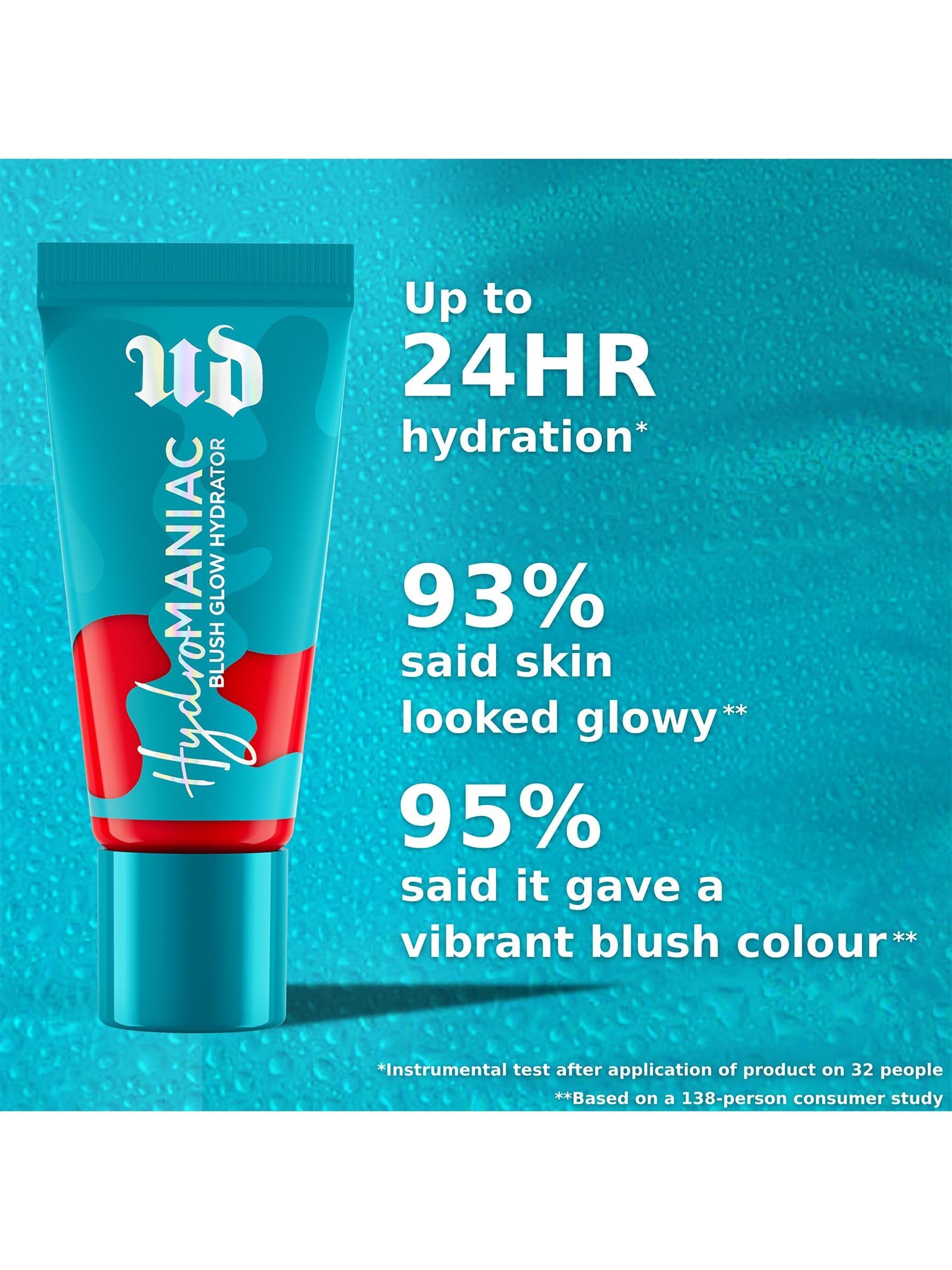 Urban Decay Hydromaniac Blush Glow Hydrator, UK version