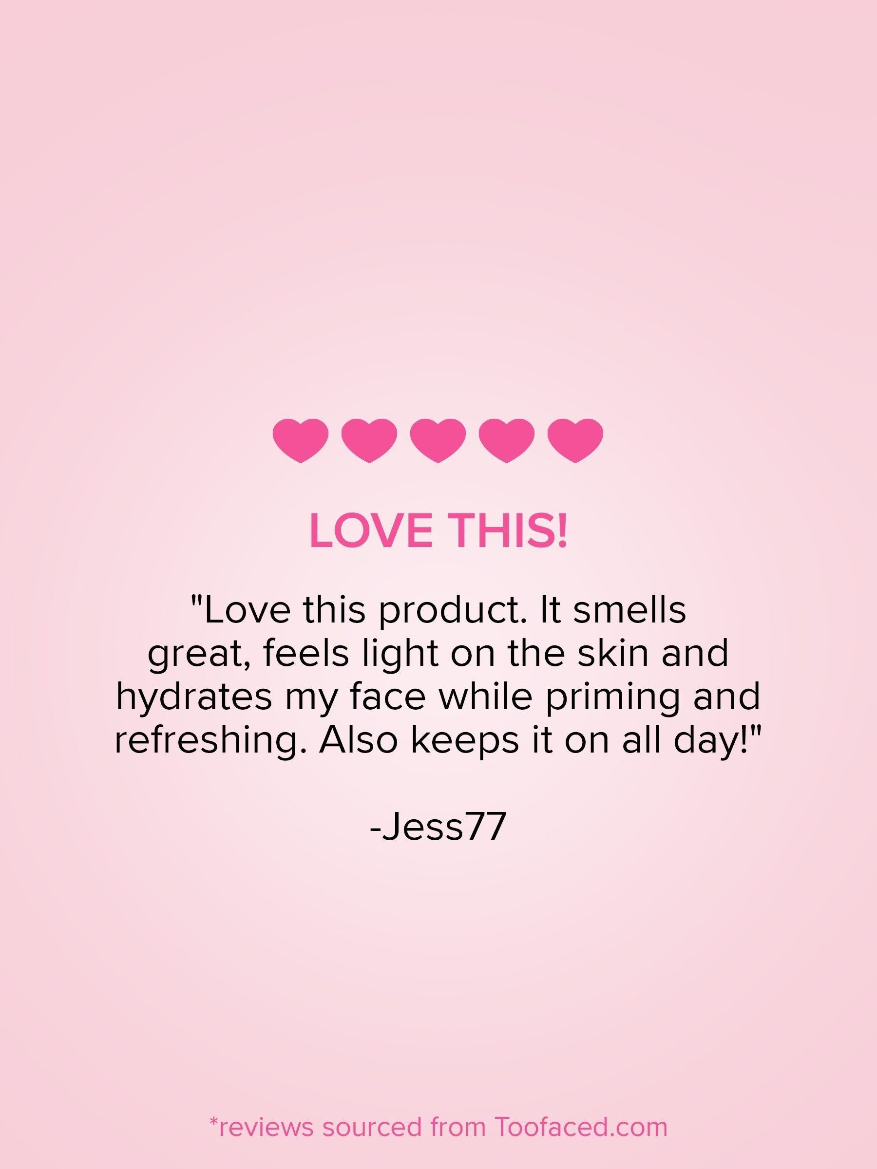 Too Faced Doll-Size 3-in-1 Setting Spray 30ml (British brand)