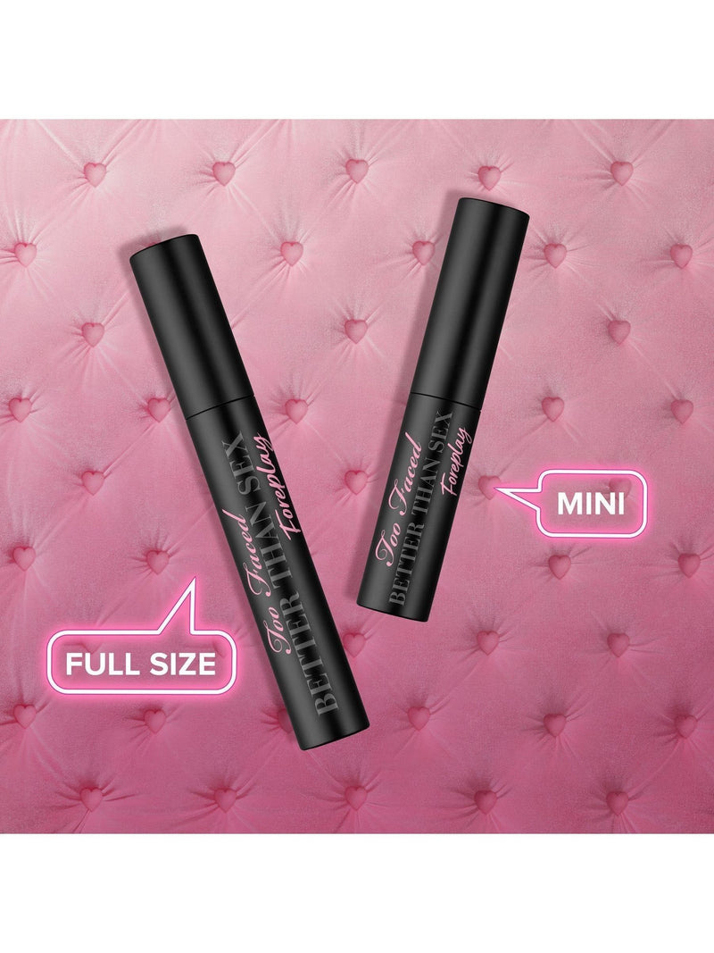 Too Faced Foreplay Lash Primer 4ml travel size, UK version