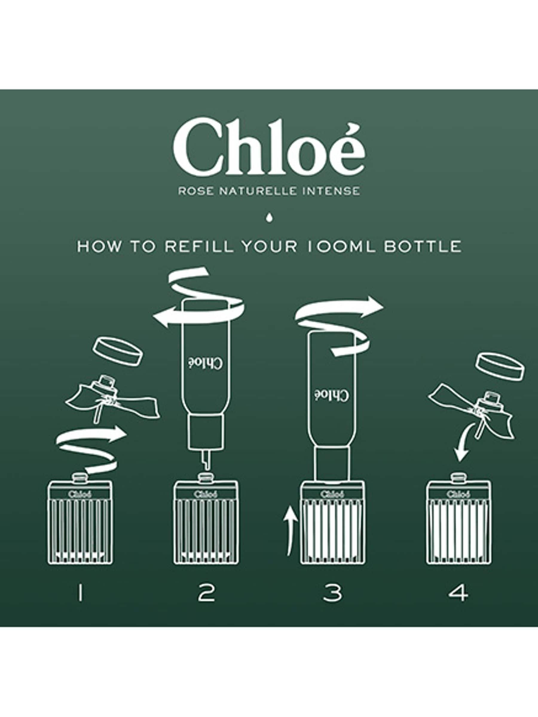 Chloé Rose Naturelle Intense Eau de Parfum 150ml refill - British product