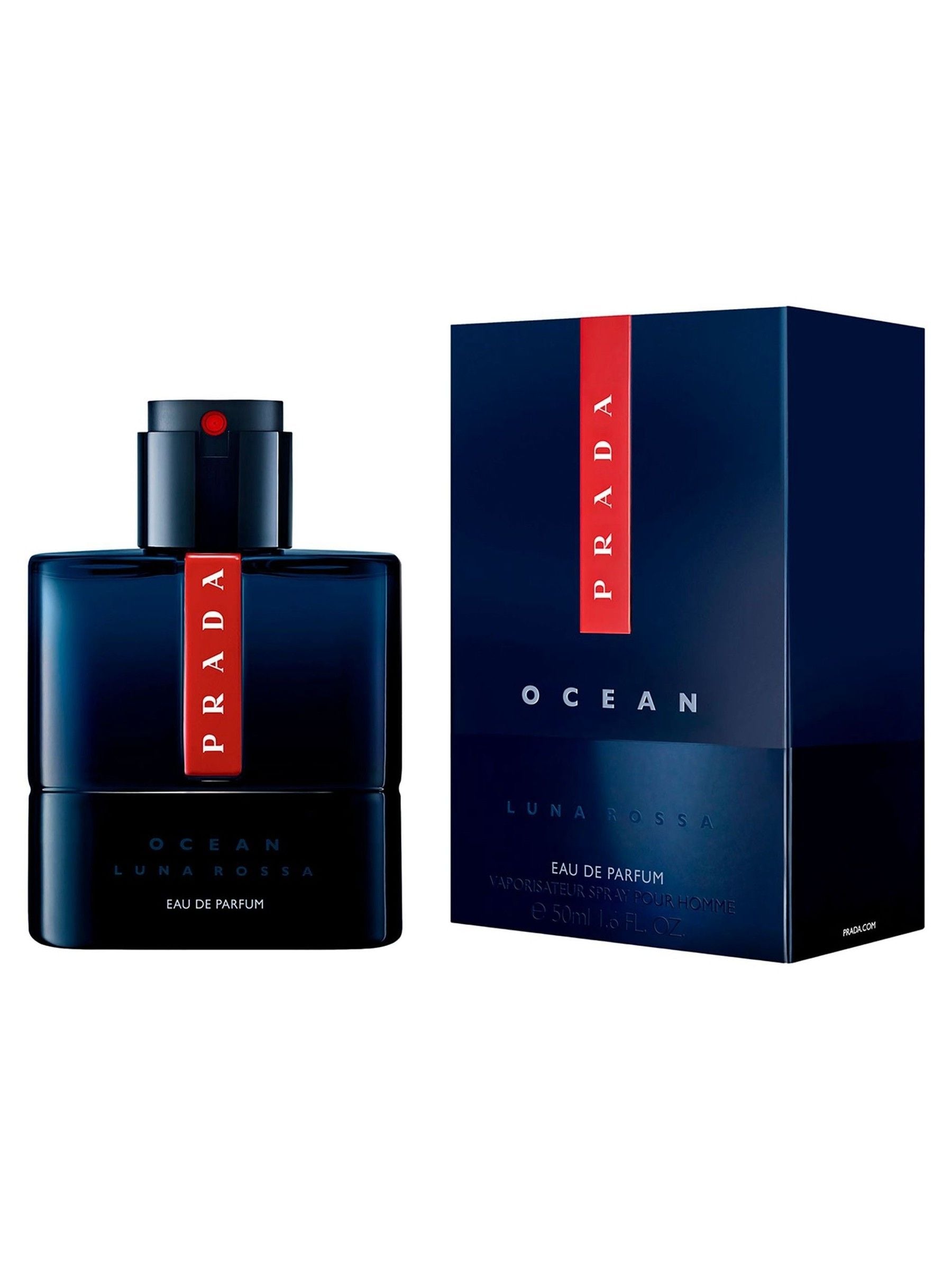 Prada Luna Rossa Ocean Eau de Parfum 50ml, imported from the UK