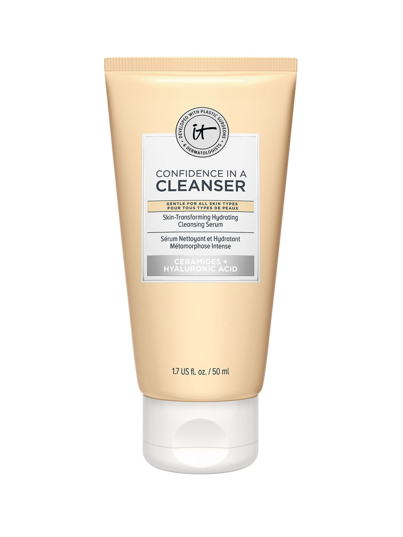 IT Cosmetics Confidence Hydrating Facial Cleanser Serum Travel Size, UK version