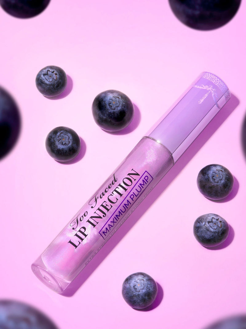 Too Faced lip plumper Blueberry Buzz (British brand)