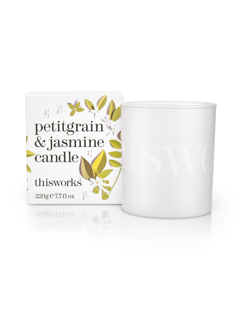 This Works Petitgrain and Jasmine Candle - British product