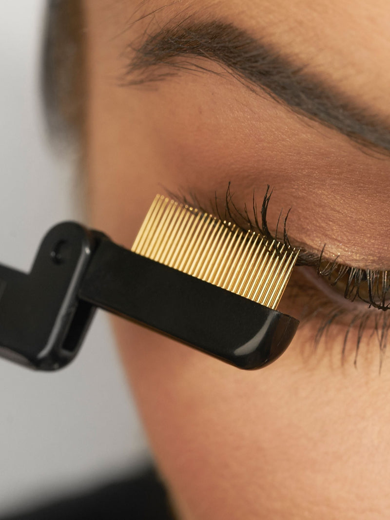 Tweezerman folding lash comb makeup tool, UK version