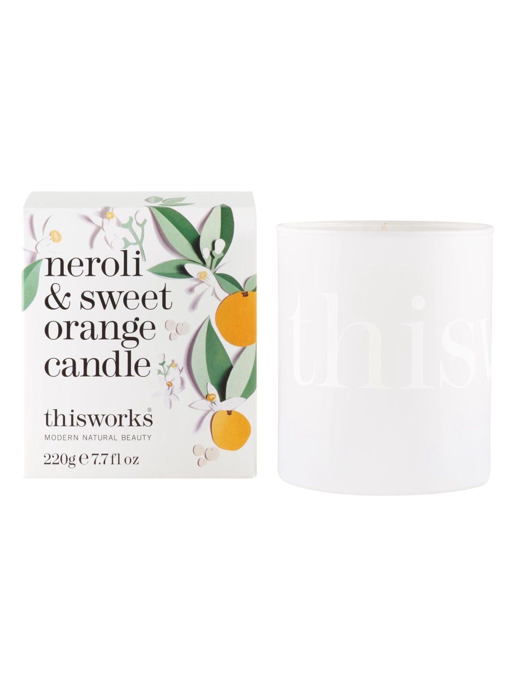 This Works neroli and sweet orange candle (British brand)