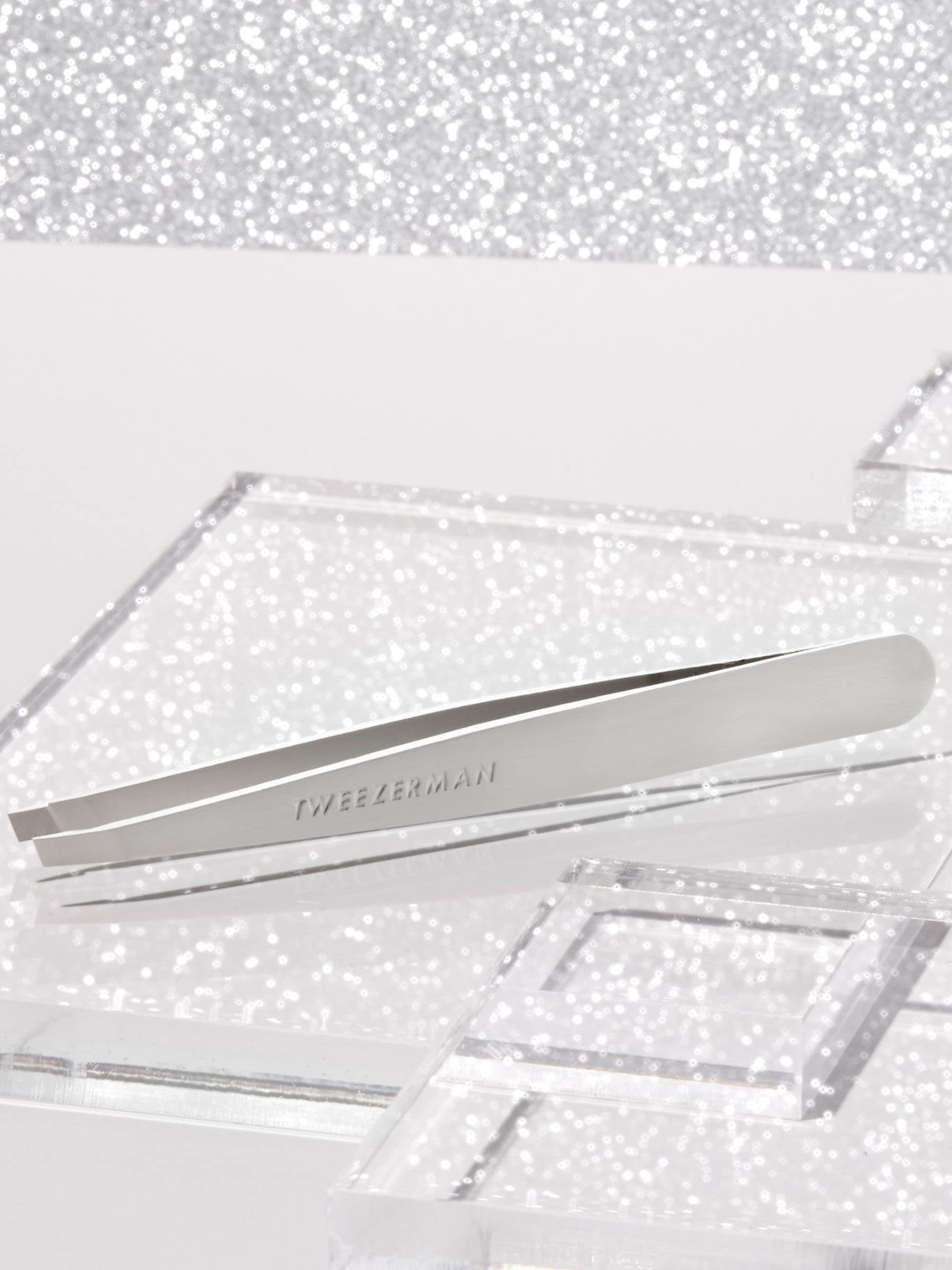 Tweezerman Slant Platinum Tweezer - British product