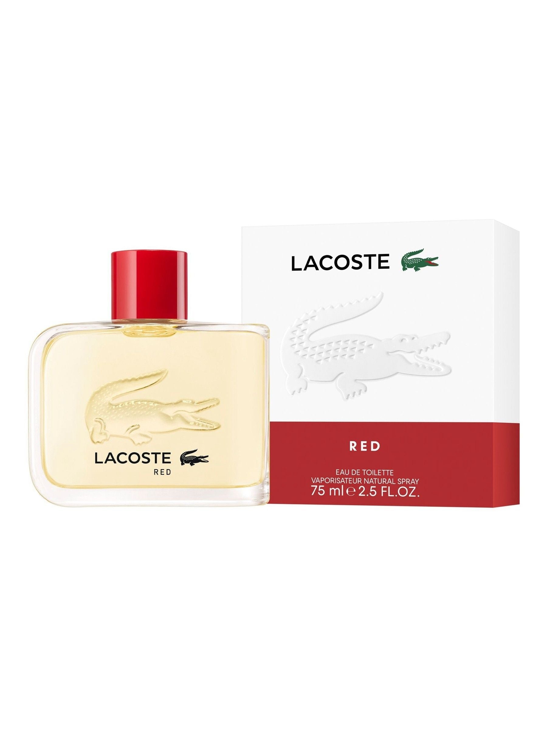 Lacoste Red Eau De Toilette Fragrance 125ml, UK version