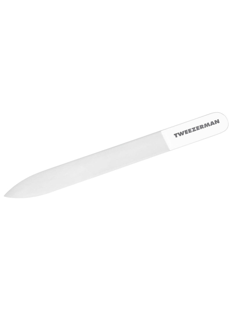 Tweezerman Glass Nail File, imported from the UK