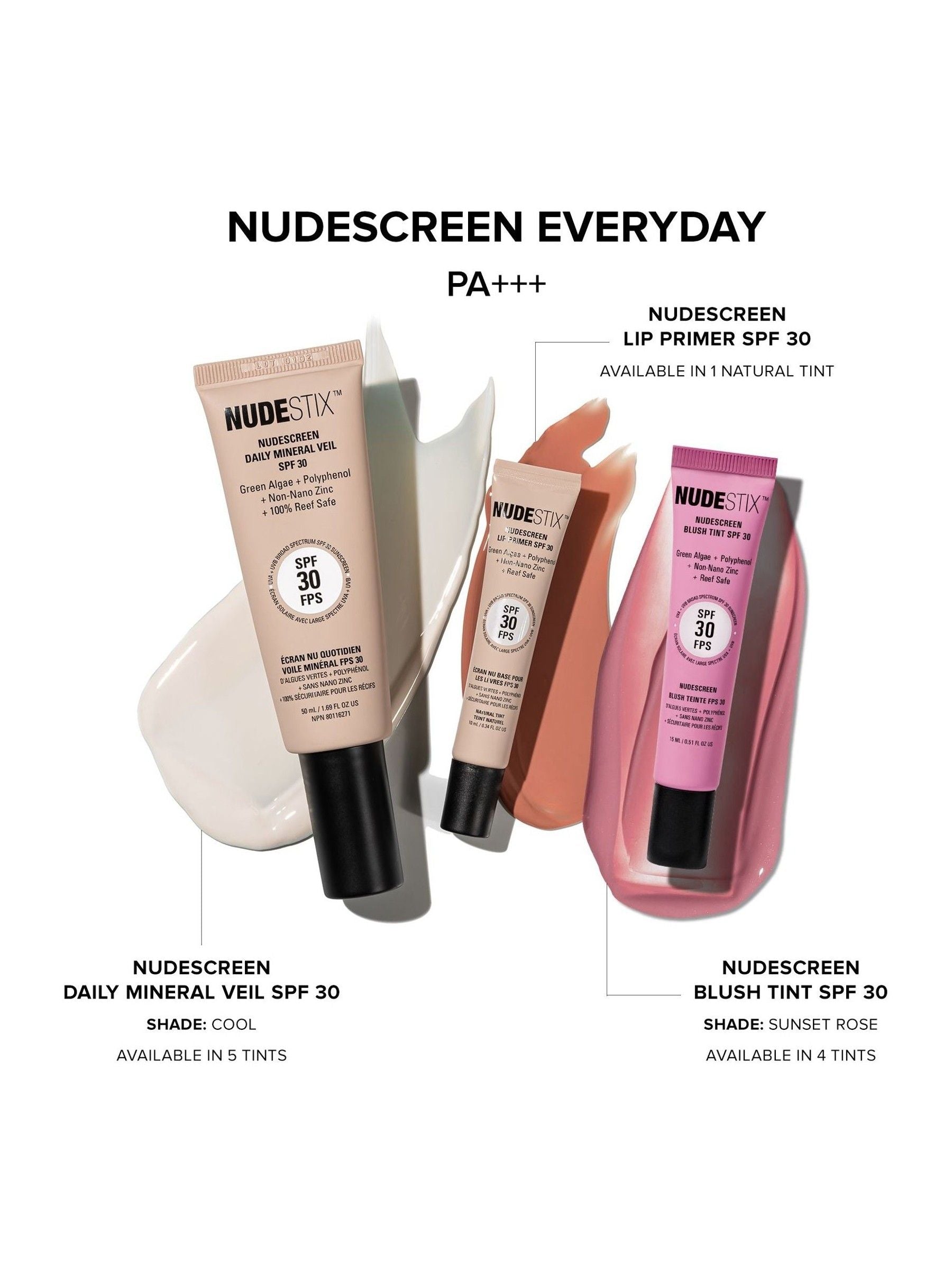 NUDESTIX Nudescreen Daily Mineral Veil Moisturiser SPF30