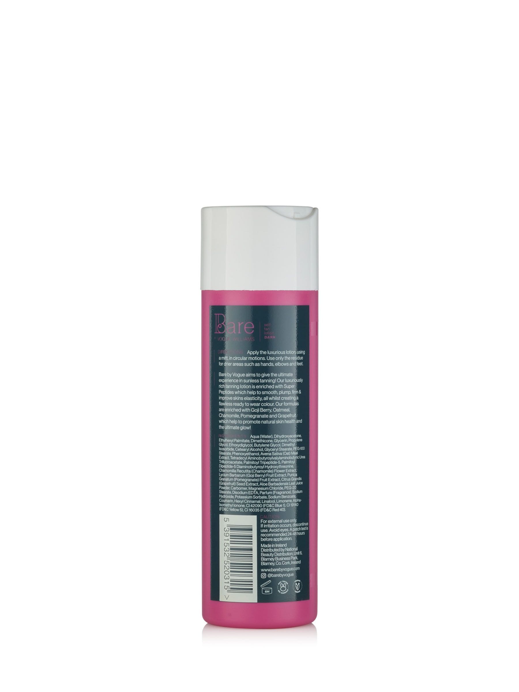 Bare By Vogue self tan lotion 200ml - British product