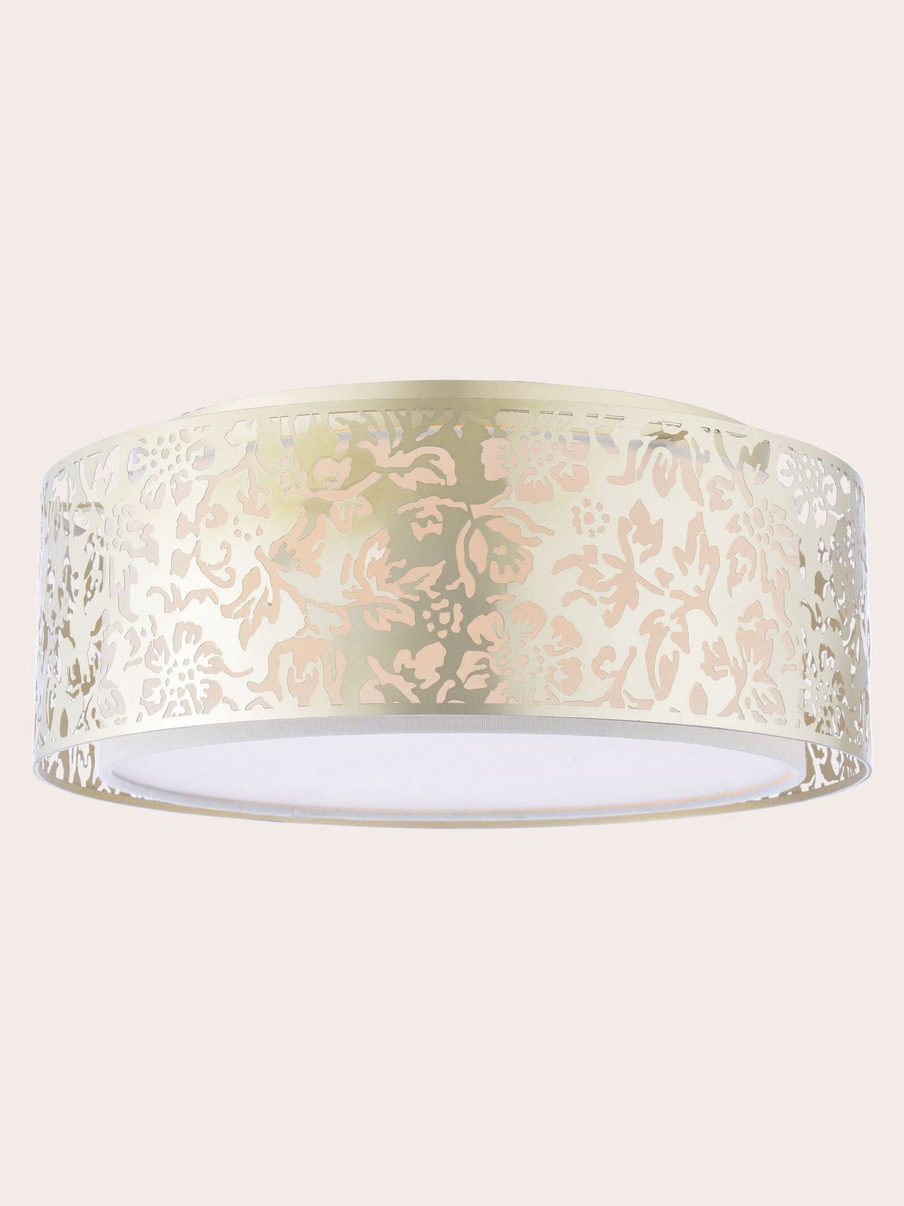 Laura Ashley Sweet Alyssum flush ceiling light 38cm, UK version