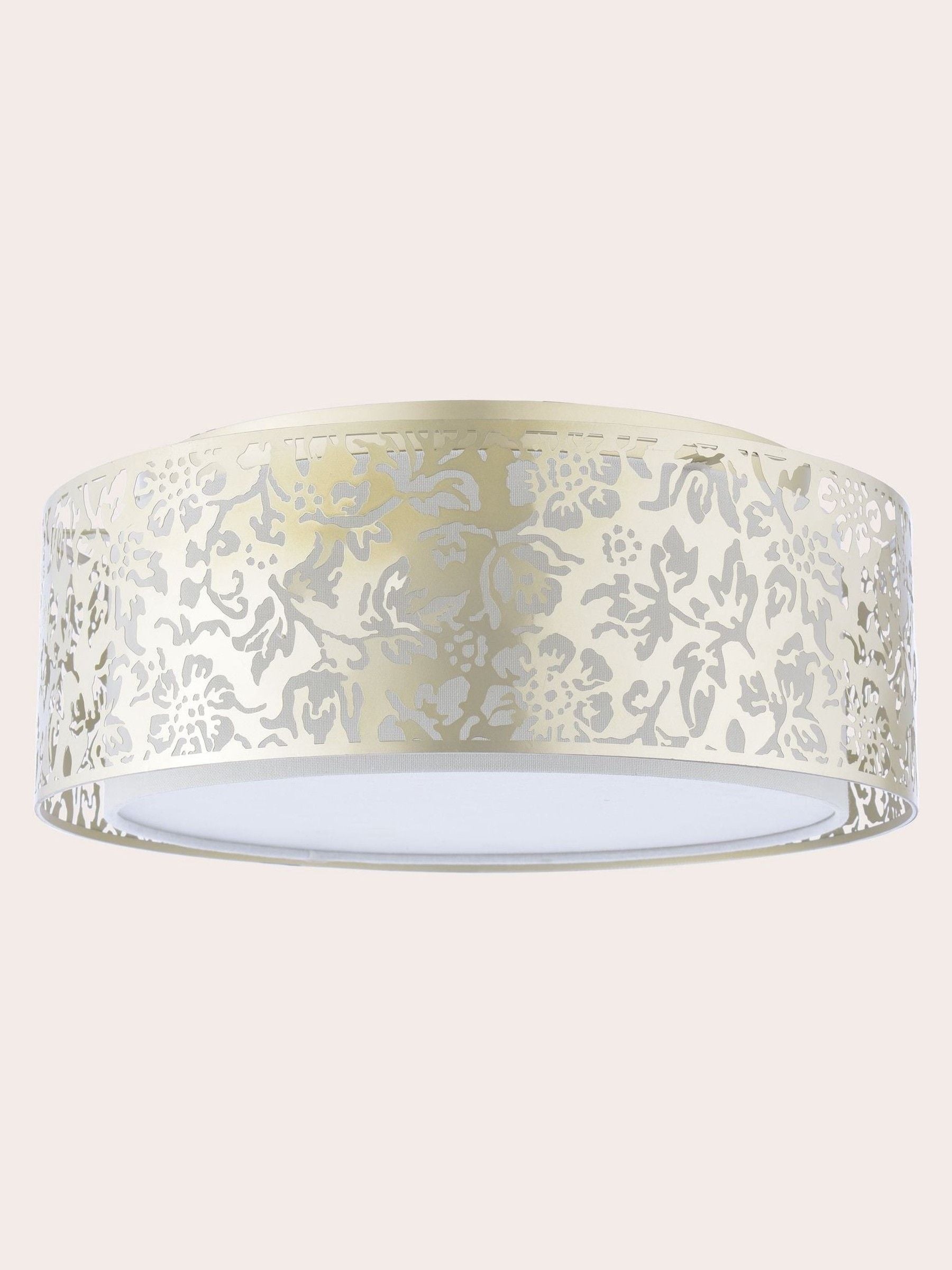 Laura Ashley Sweet Alyssum flush ceiling light 38cm, UK version