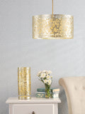 Laura Ashley ceiling light in Champagne Sweet Alyssum - British product