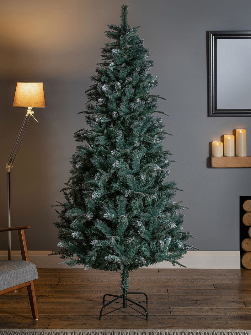 Premier Decorations Bluemont Fir 7ft Christmas tree - British product