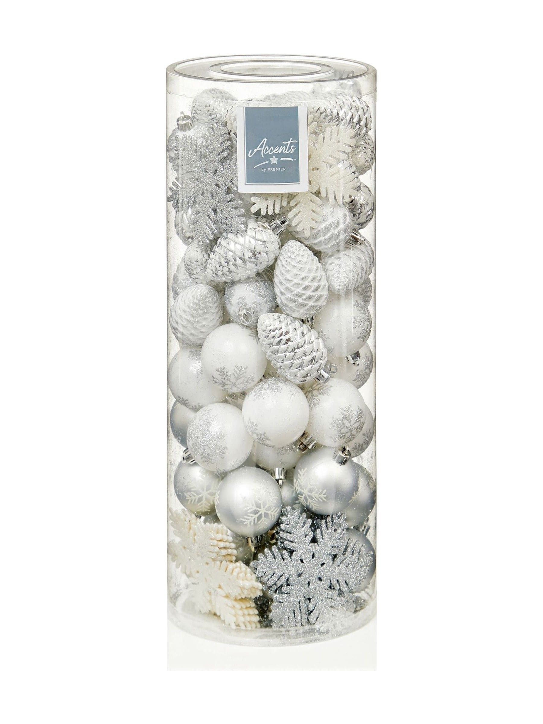 Premier Decorations 84pc Christmas decorations, UK version