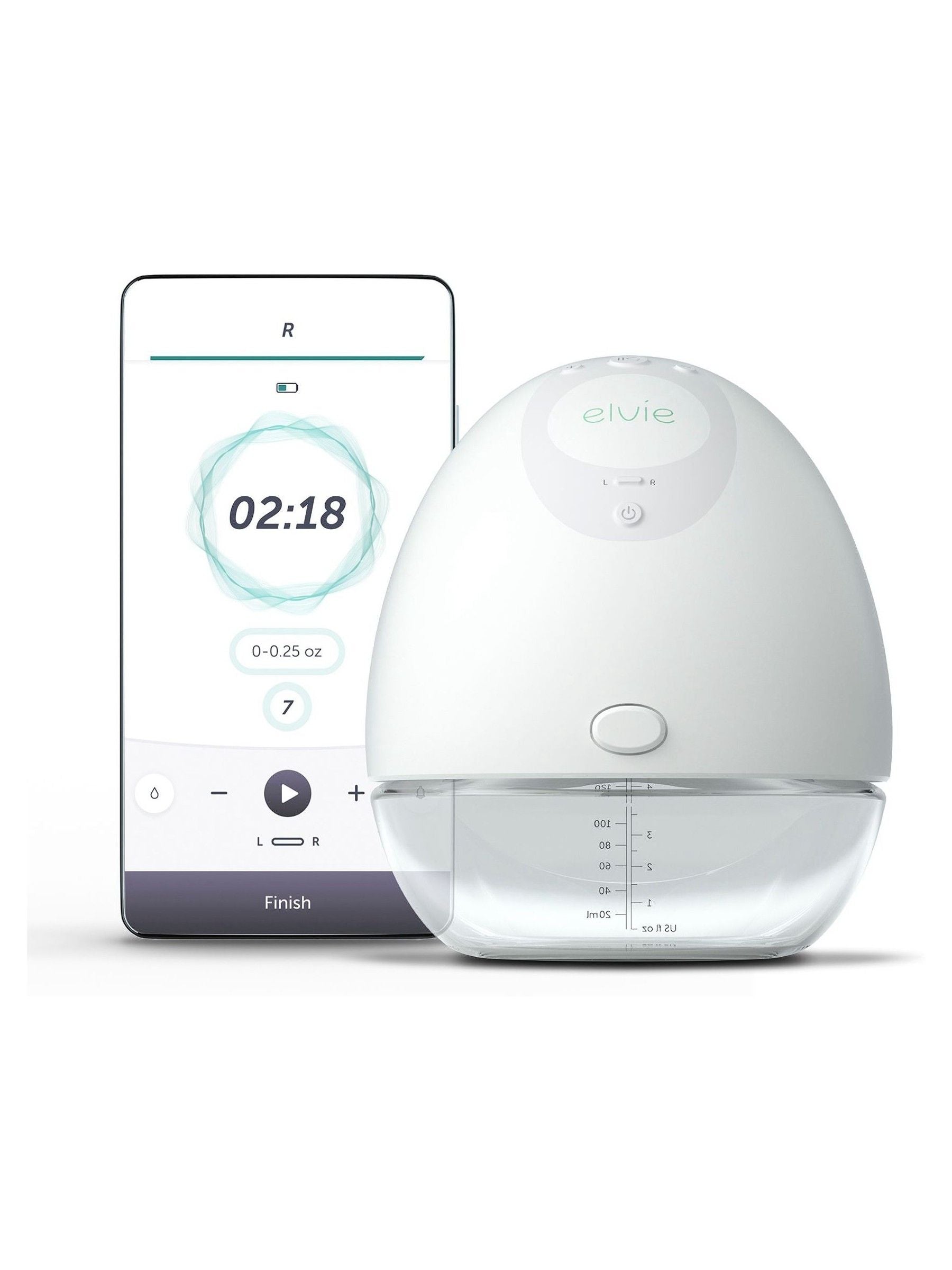 Elvie single wearable electric breast pump - British product