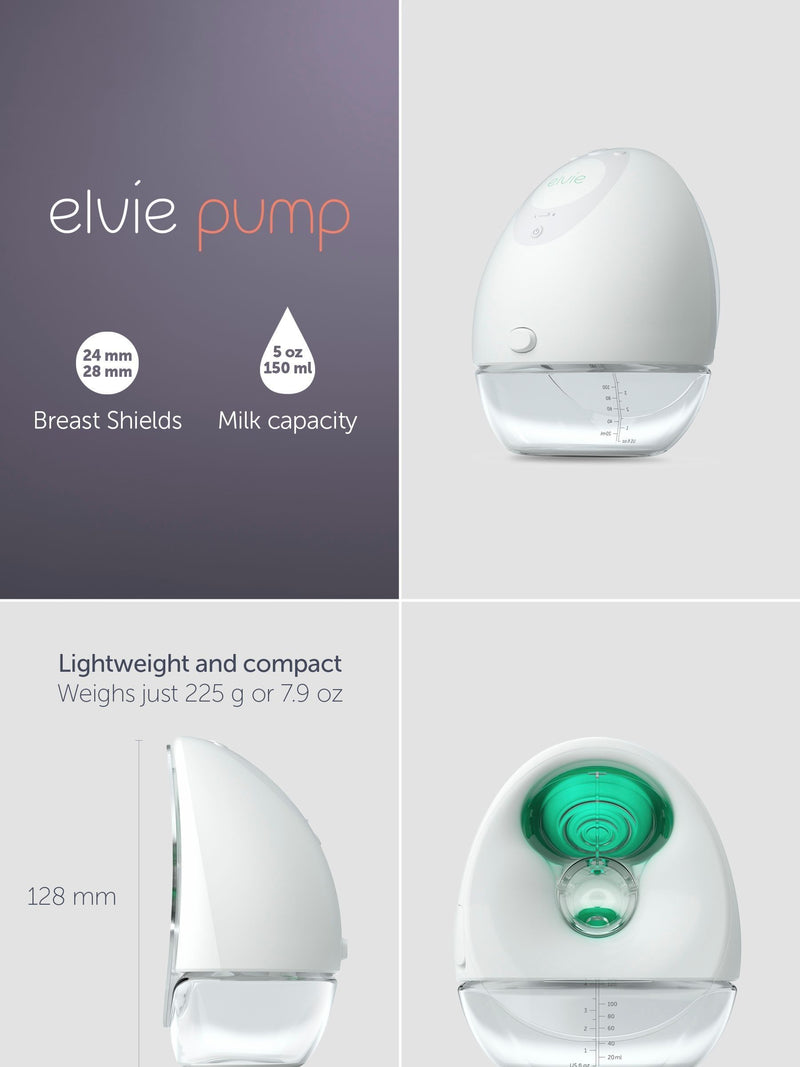 Elvie single wearable electric breast pump - British product