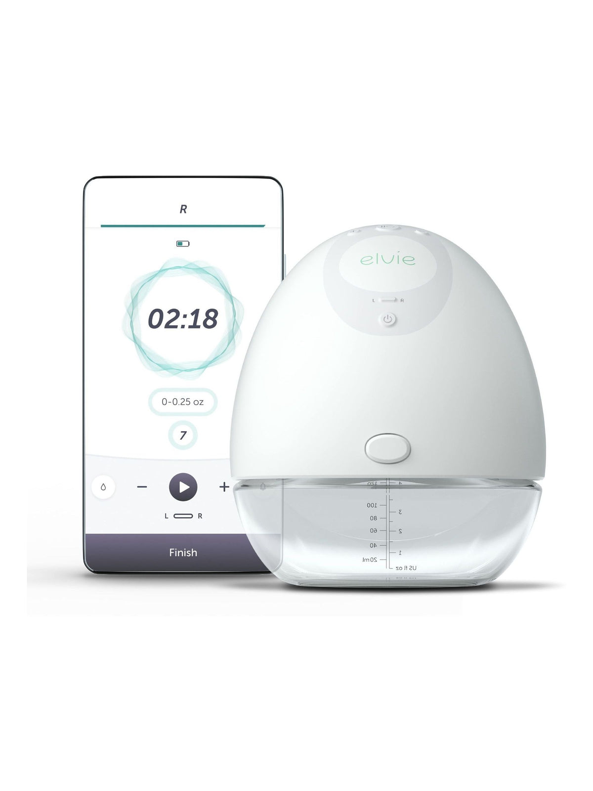 Elvie single wearable electric breast pump - British product