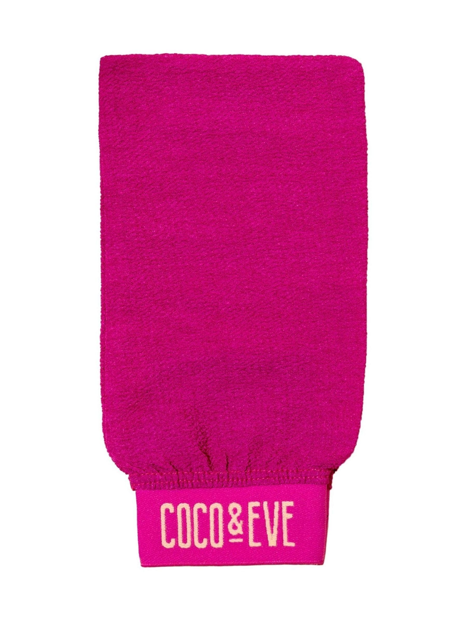 Coco & Eve Sunny Honey Express exfoliating mitt, UK version