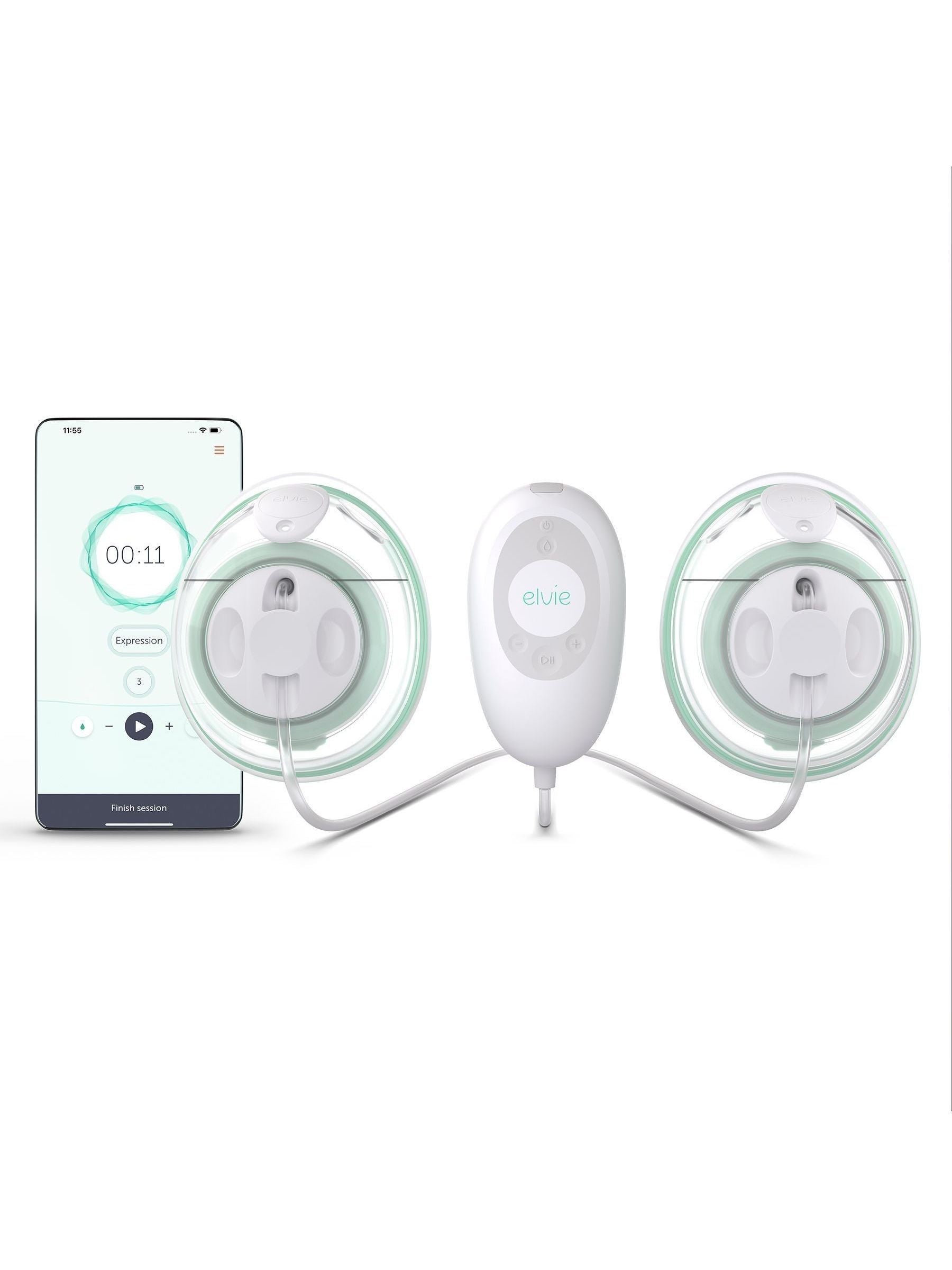 Elvie Stride double electric breast pump, UK version