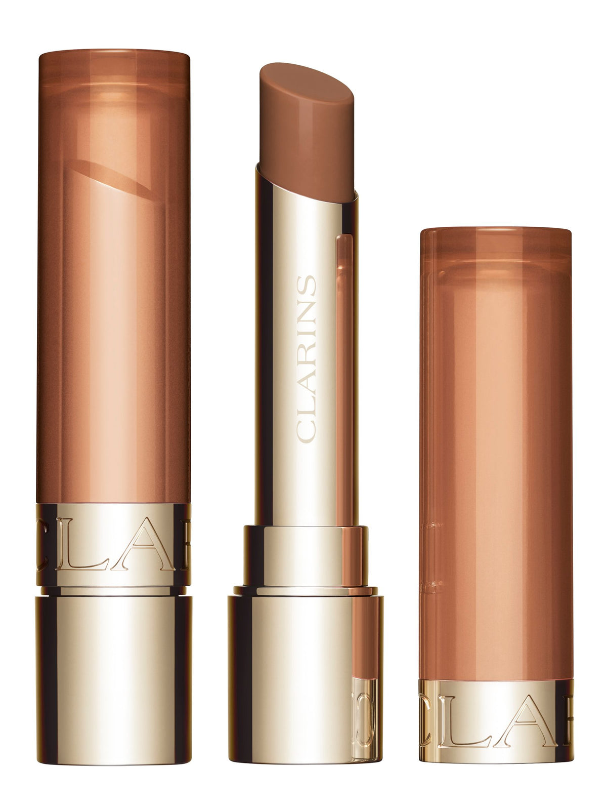 Clarins lip oil balm 01 Pale Pink - British product