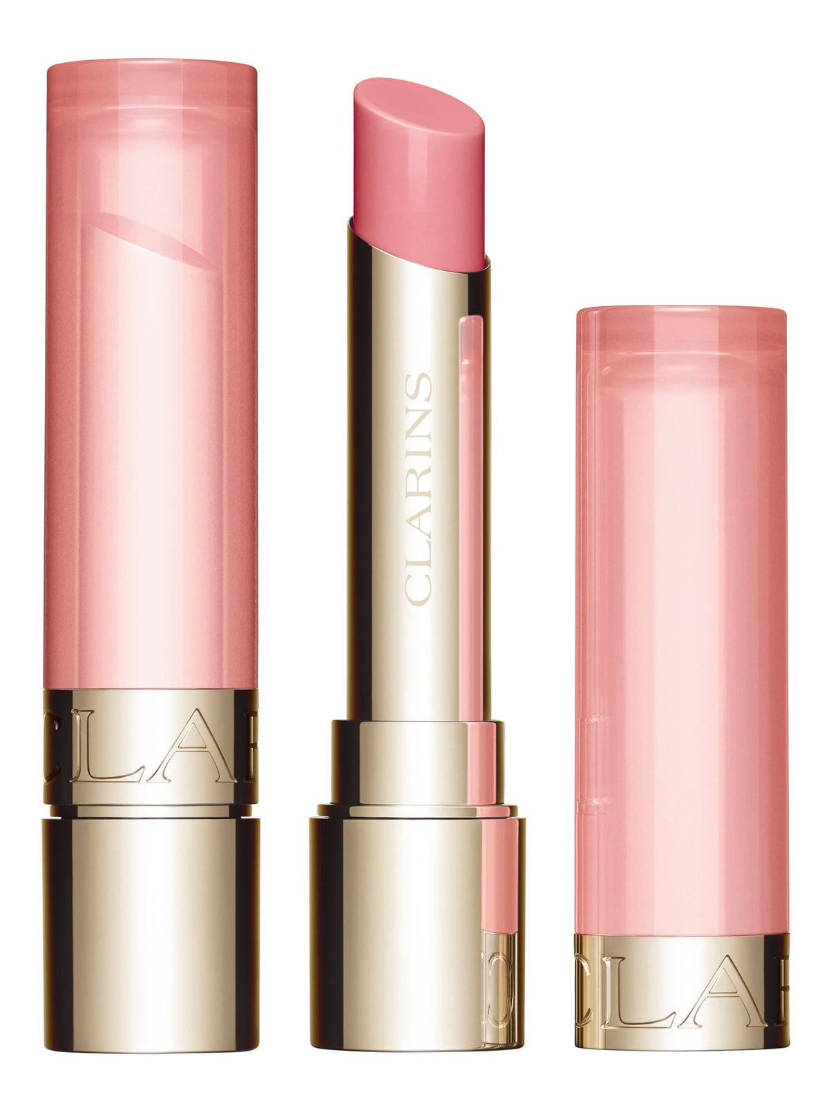 Clarins lip oil balm 01 Pale Pink - British product