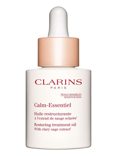 Next Clarins Calm Essentiel Restoring Treatment Oil Facial Oil 30ml- Buy online at McGrocer
