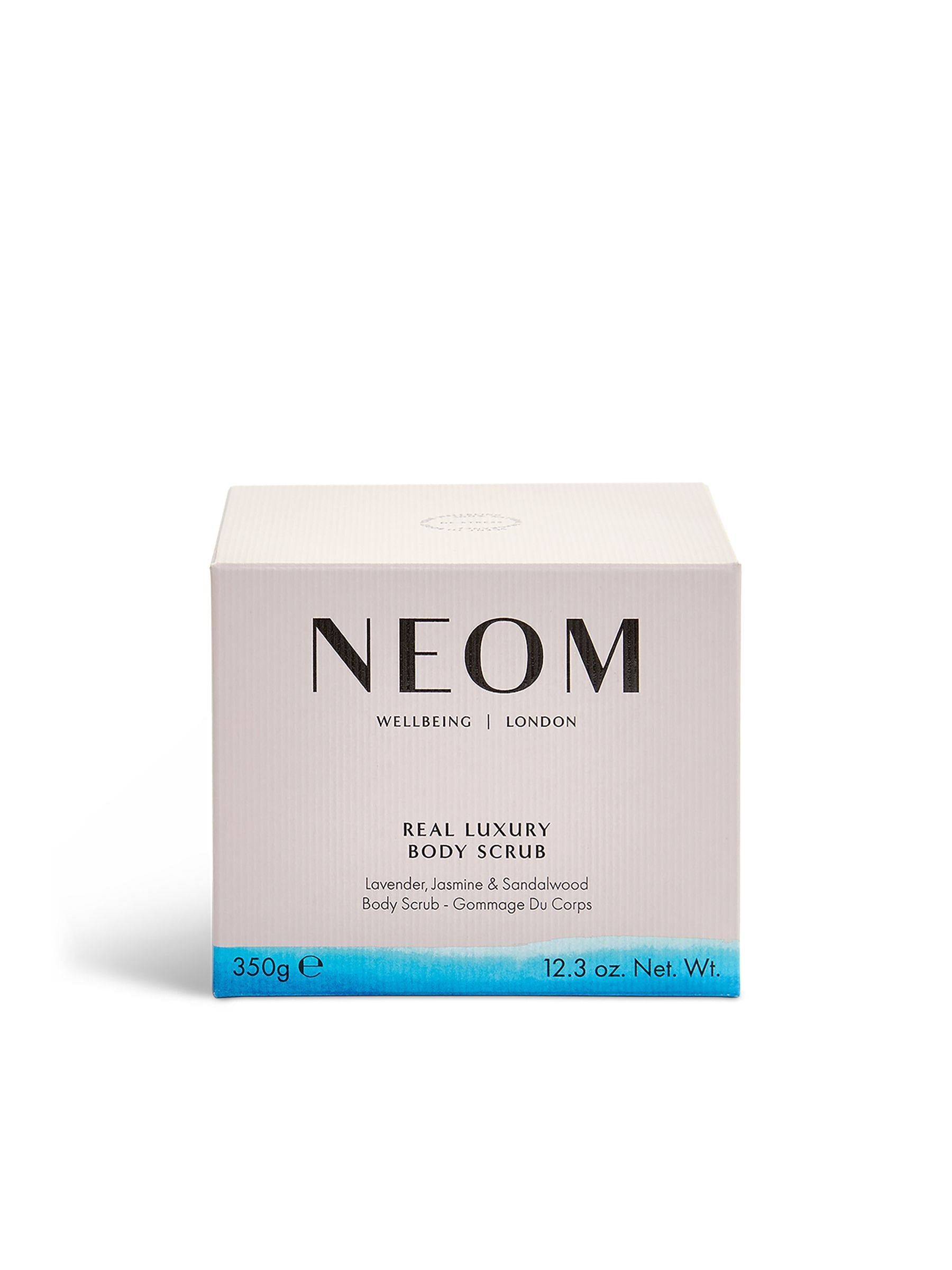 NEOM Real Luxury Body Scrub 350g, imported from the UK