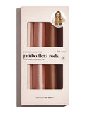 Kitsch satin jumbo heatless curling rods 4pc set rosewood - British product