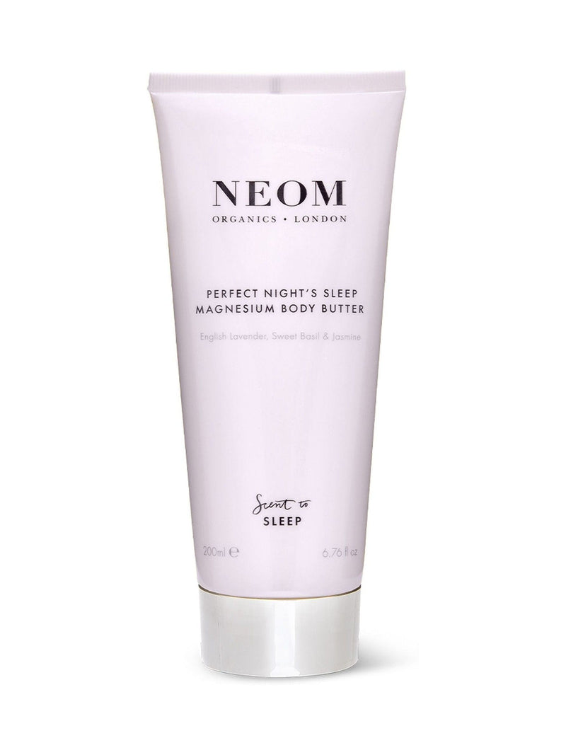NEOM Perfect Nights Sleep Magnesium Body Butter 200ml, imported from the UK
