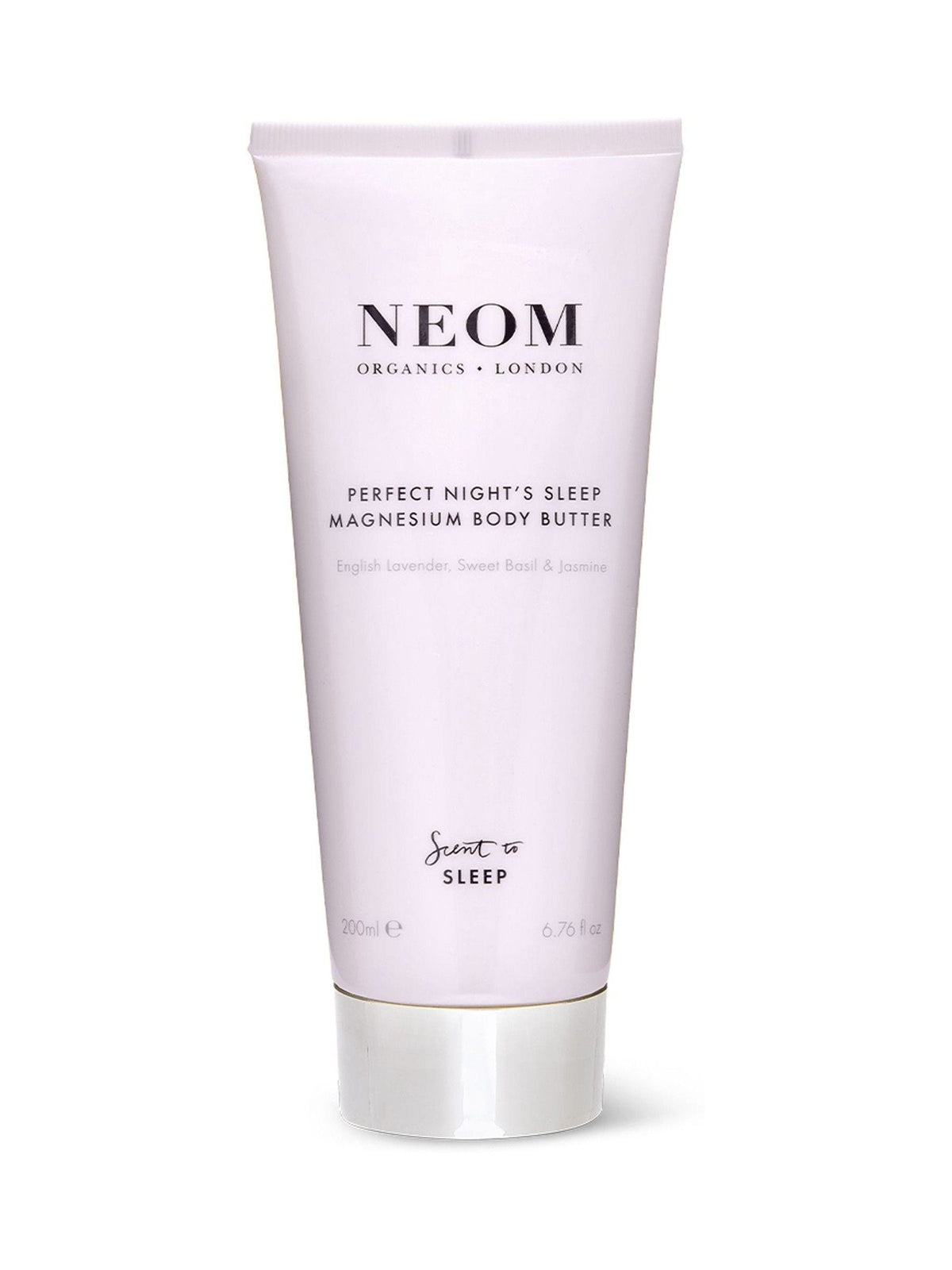 NEOM Perfect Nights Sleep Magnesium Body Butter 200ml, imported from the UK