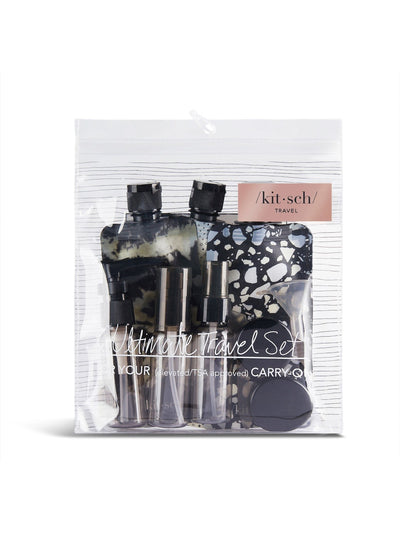 Next Kitsch Ultimate 11 Piece Travel Refill Bottle Set- Buy online at McGrocer