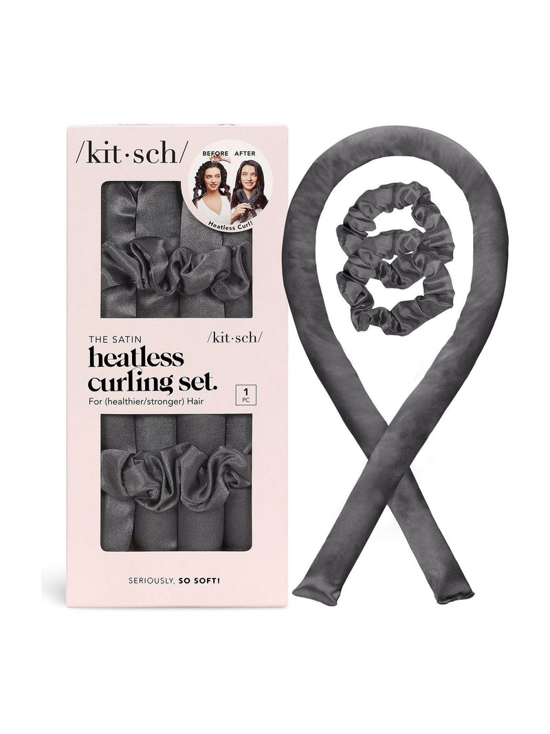 Kitsch Satin Heatless Curling Set Sunset Tie Dye