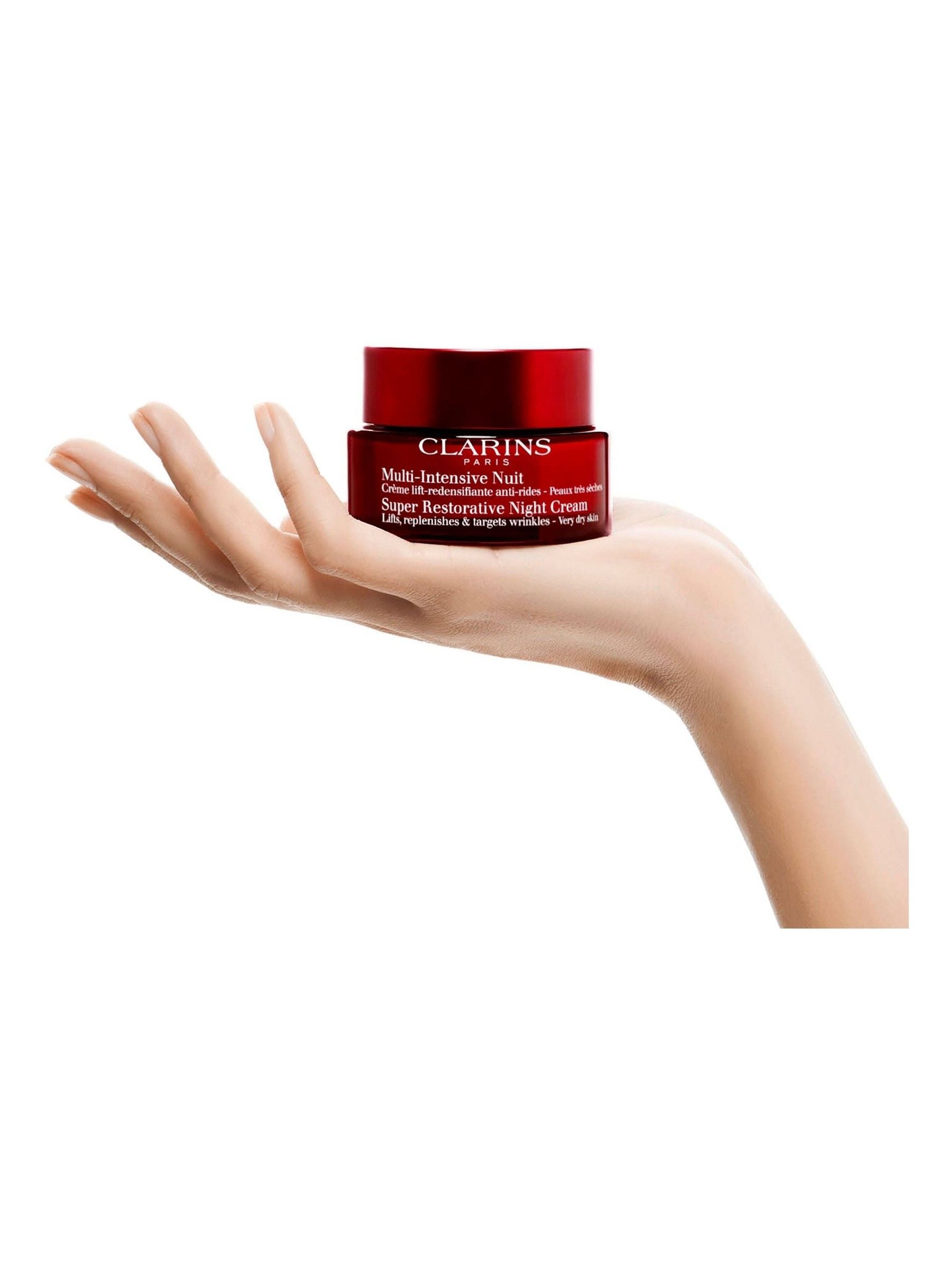 Clarins Super Restorative Night Cream for Very Dry Skin 50ml - British product