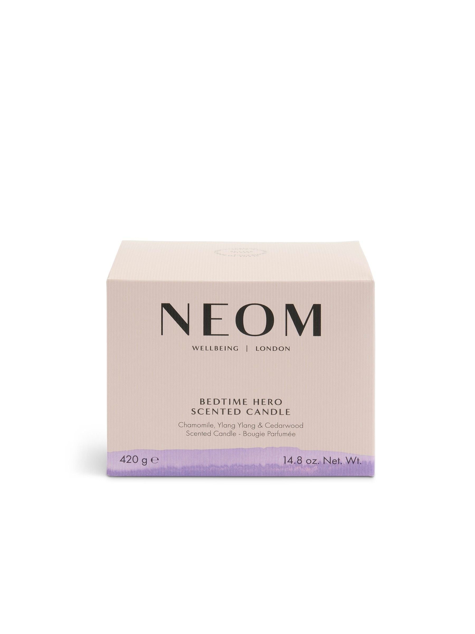 NEOM scented candle Bedtime Hero 420g (British brand)
