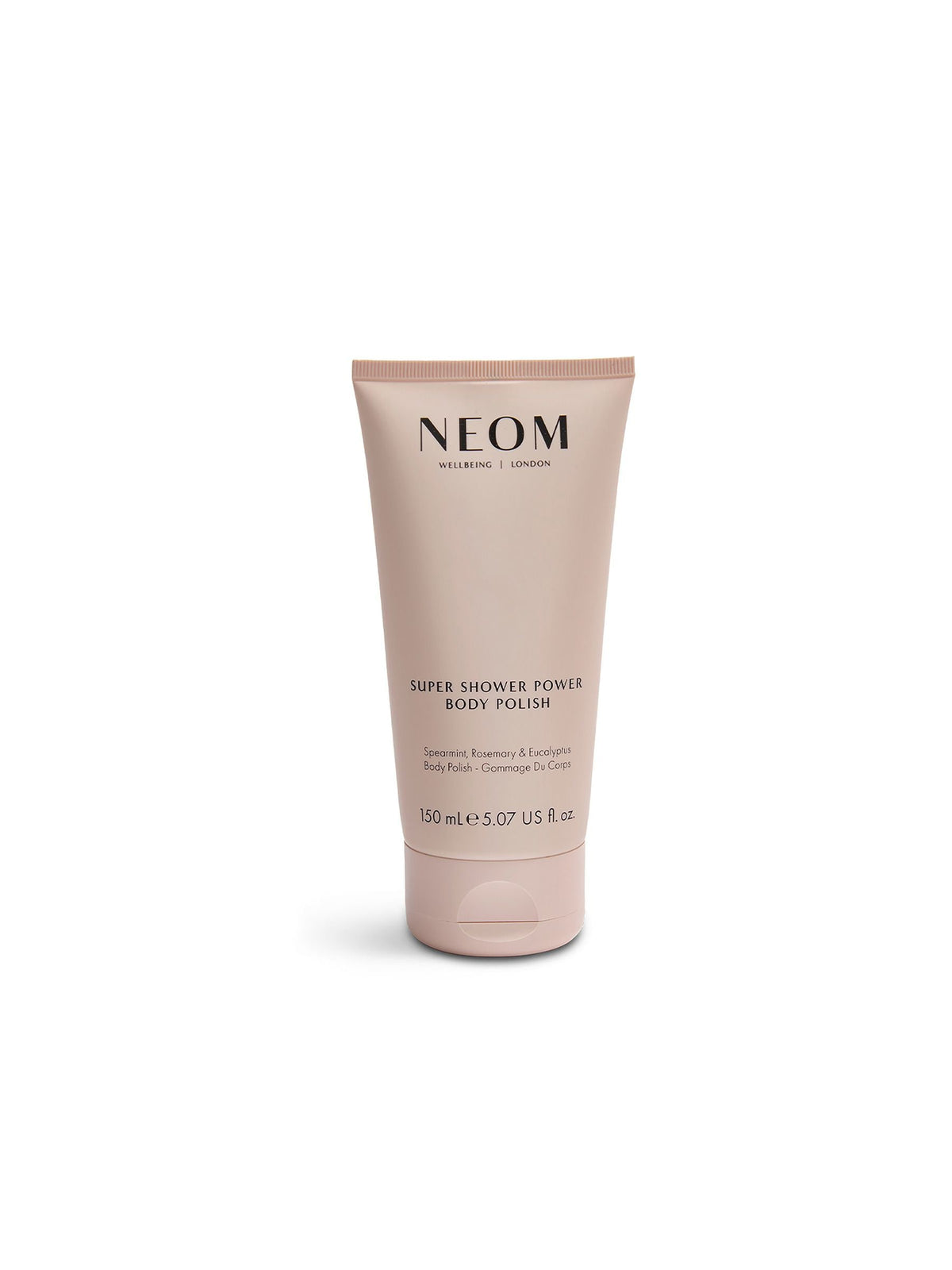 Neom Super Shower Power Body Polish 150ml, imported from the UK