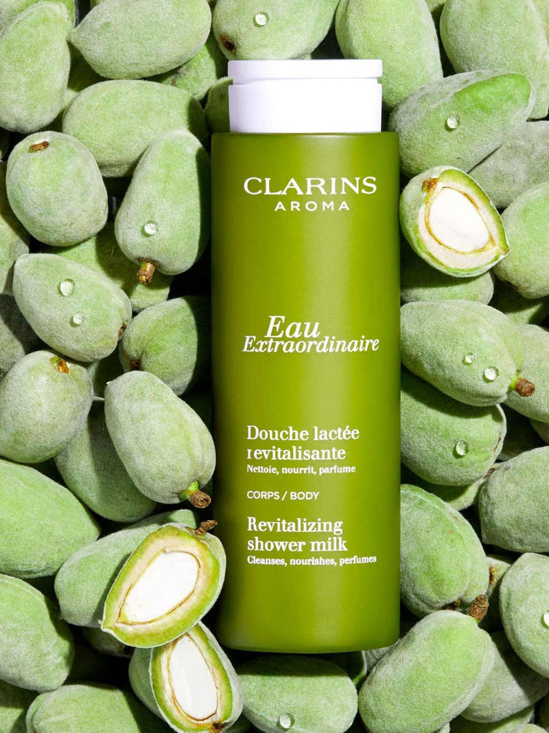 Clarins Eau Extraordinaire Revitalizing Shower Milk 200ml - British product