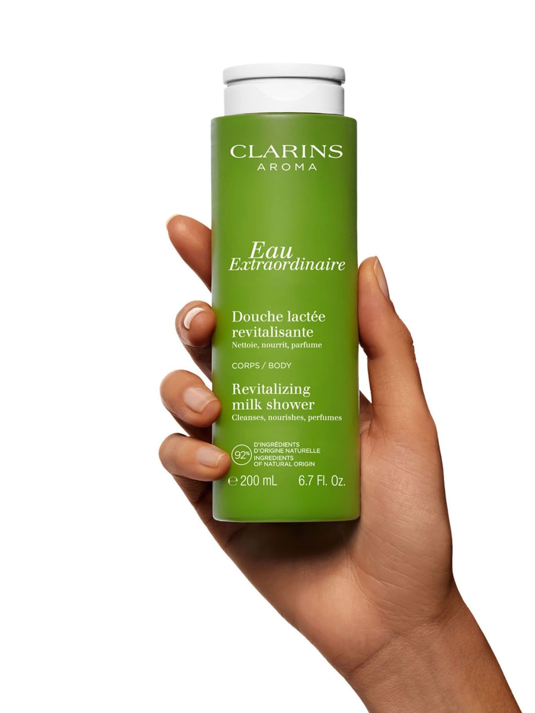 Clarins Eau Extraordinaire Revitalizing Shower Milk 200ml - British product