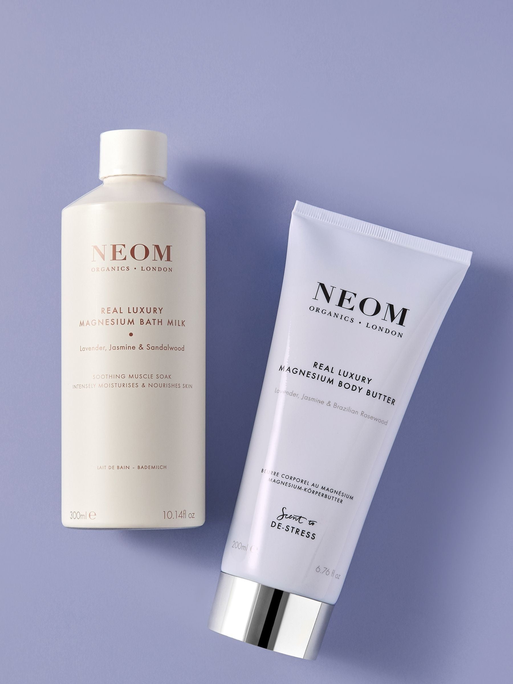 NEOM Magnesium Bath Milk Soak 300ml, imported from the UK