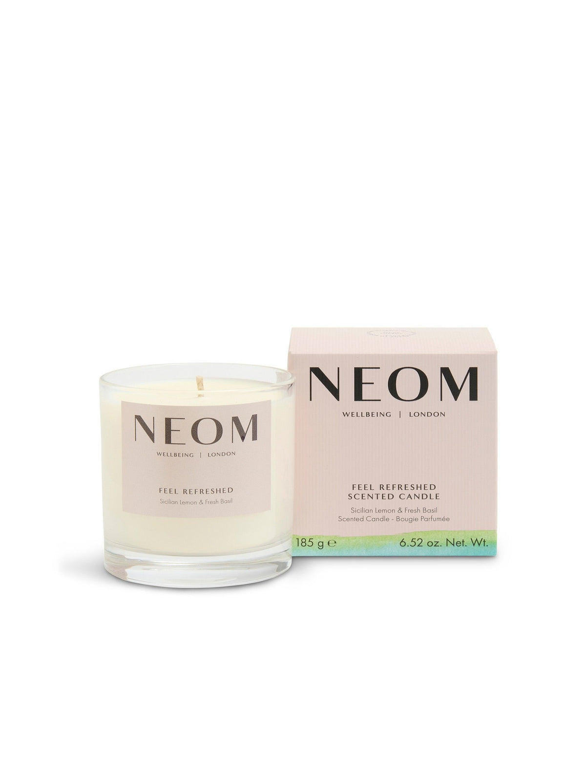 Neom Feel Refreshed Scented Candle 3 Wick 185g