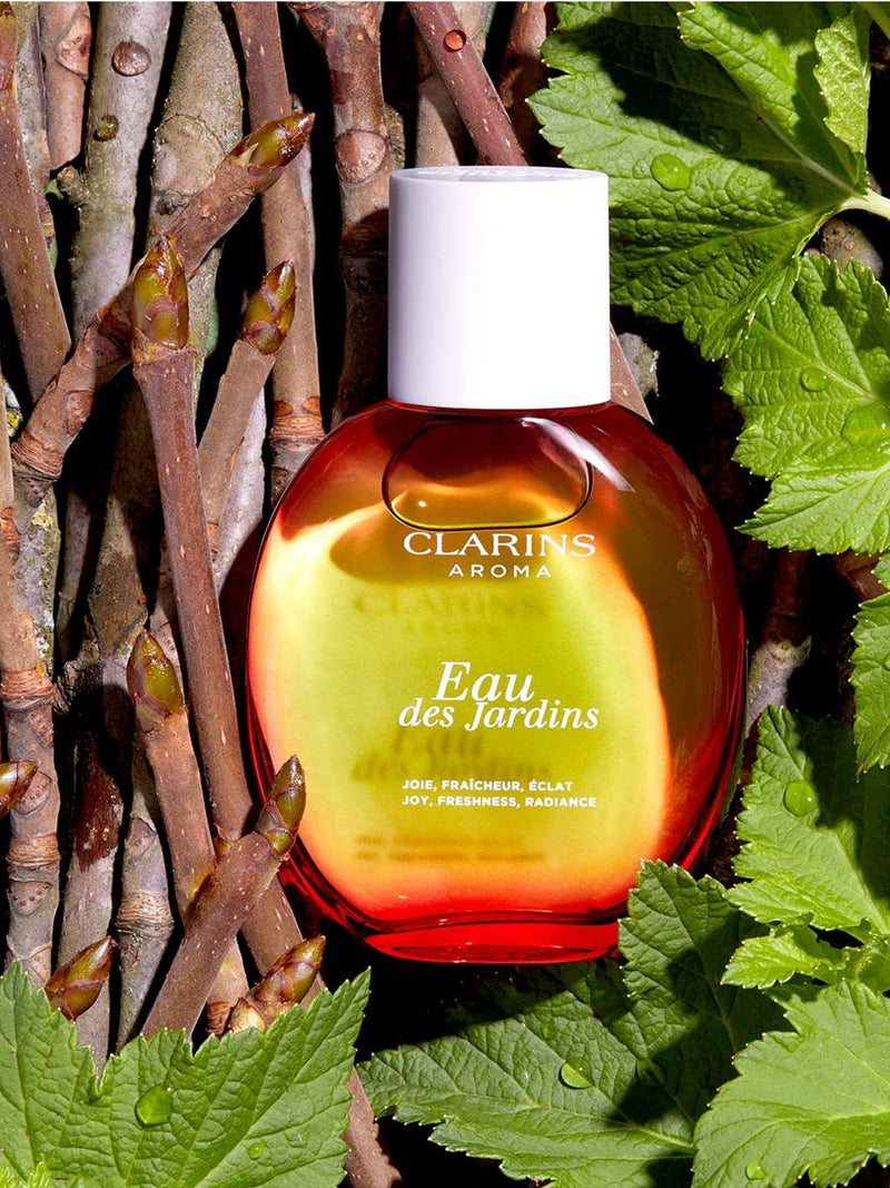 Clarins Eau des Jardins treatment fragrance 100ml, imported from the UK